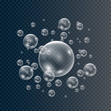 Gerçekçi sabun köpükleri.