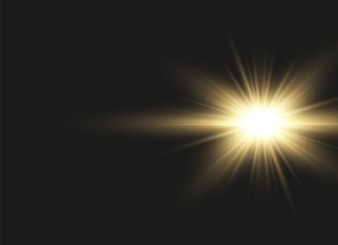 Sarı ışık yıldızları.