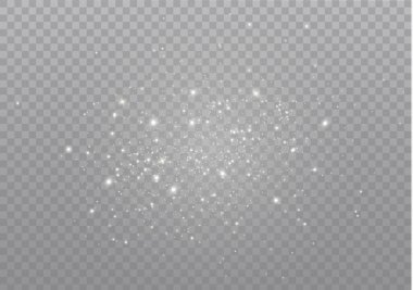 Beyaz toz kıvılcımları.