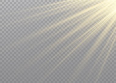 Işık efekti güneş ışığı.