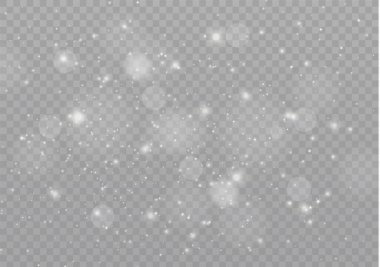 Beyaz toz kıvılcımları.