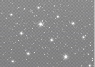 Beyaz toz kıvılcımları.