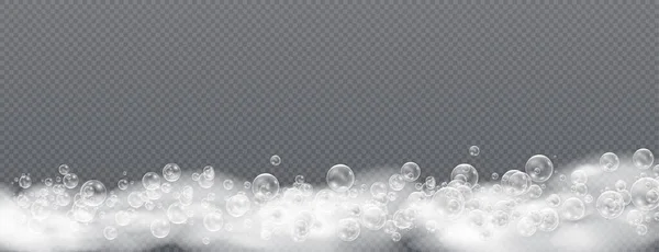 Mousse et bulles. — Image vectorielle