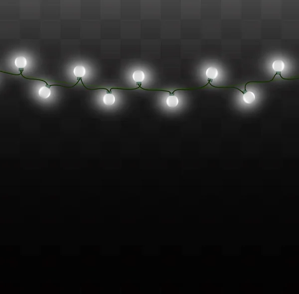 Effet lumières de Noël — Image vectorielle