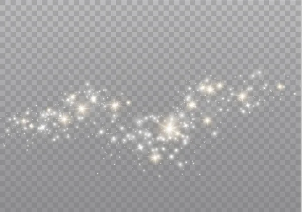 Prach jiskří hvězdy — Stockový vektor