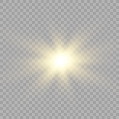 Sarı ışık yıldızları.