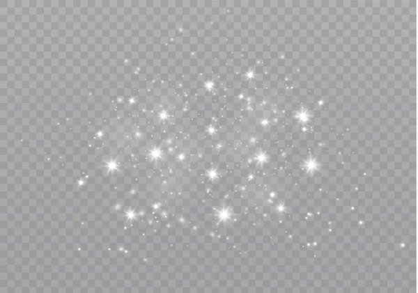Poussière étincelle étoiles — Image vectorielle