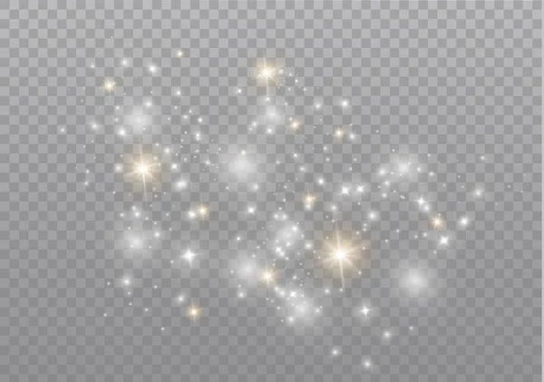 Staub funkt Sterne — Stockvektor