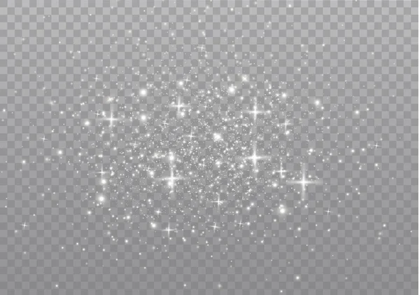 Poussière étincelle étoiles — Image vectorielle