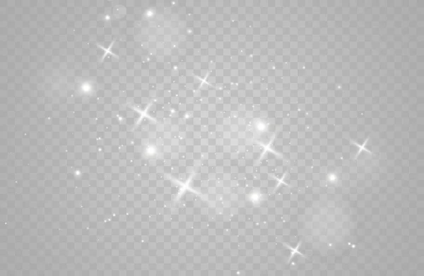 먼지 불꽃 별들 — 스톡 벡터
