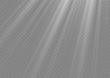 Beyaz güneş ışınları.