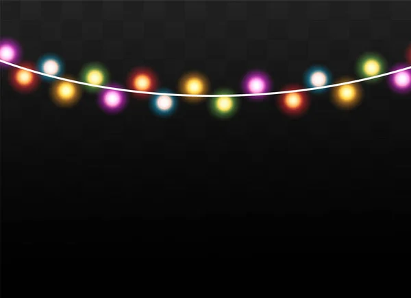 Karácsonyi fényhatás — Stock Vector