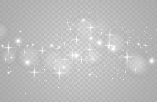 Σκόνη σπινθήρες αστέρια — Διανυσματικό Αρχείο