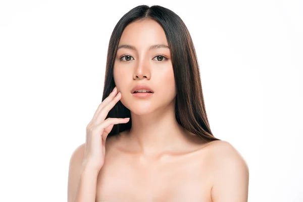 Beautiful Young asian Woman with Clean Fresh Skin — Stock Photo, Image