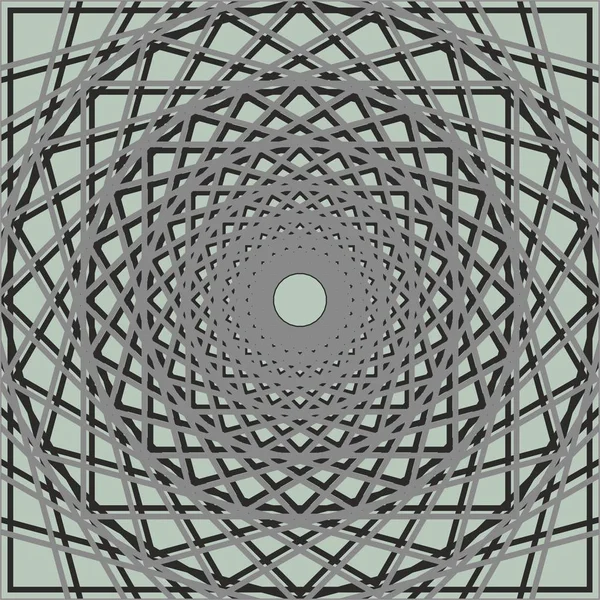 抽象灰色圆圈图案 光学错觉 — 图库照片