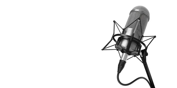 Microphone Studio Background Illustration — Stock Photo, Image