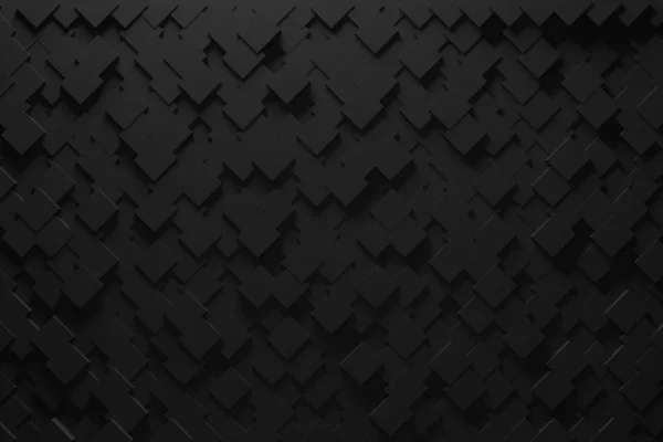 Черный Треугольный Абстрактный Фон Гранж Поверхность Рендеринг — стоковое фото