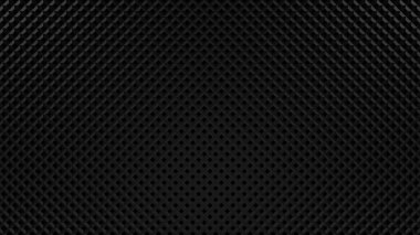 Metal romb desenli, kare siyah metal. 3d oluşturma