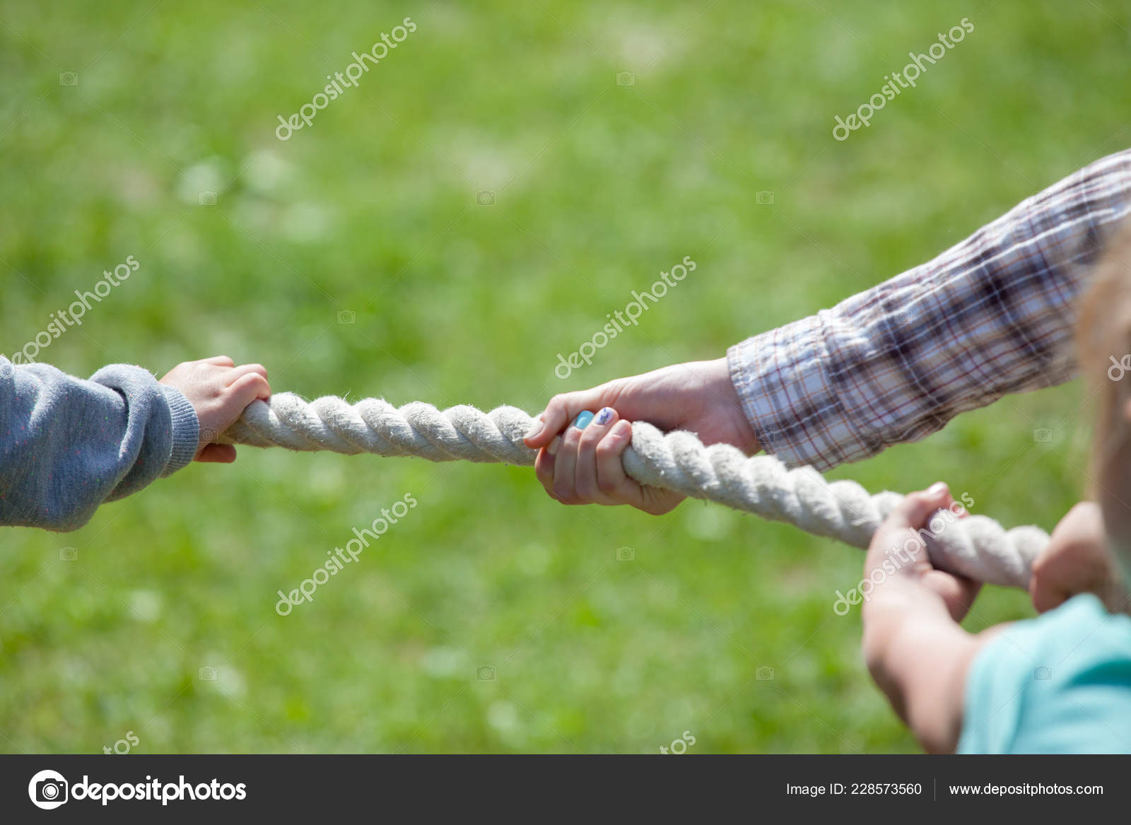 tug of war children
