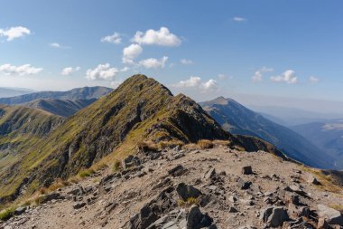 Fagaras sırtından Moldoveanu 