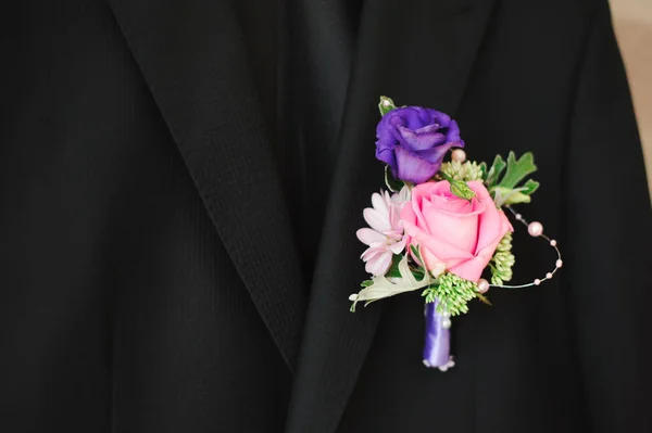 wedding details - elegant groom dressed wedding tuxedo costume