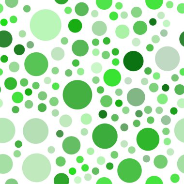 Işık yeşil vektör daire şekilleri ile sorunsuz düzeni. Kabarcıkları ile soyut tarzda bulanık dekoratif tasarım. Desen-ebilmek var olmak kullanılmış için güzel web siteleri.