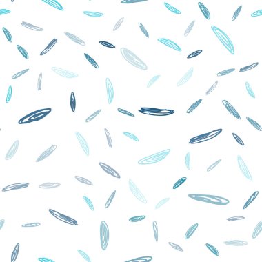 Hafif mavi vektör daireler ile sorunsuz şablonu. Bulanık daireler doğa tarzı ile güzel renkli resimde. Desen-ebilmek var olmak kullanılmış için reklam, broşür.