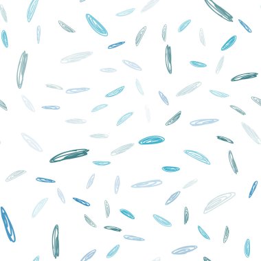 Açık mavi, yeşil daire şekillerle vektör sorunsuz düzeni. Renkli gradyan ile arka plan üzerinde bulanık kabarcıklar. Desen doku duvar kağıdı olarak kullanılabilir.