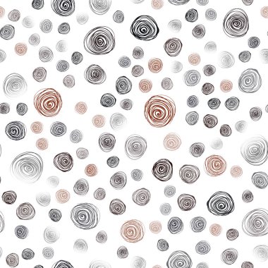 Koyu kırmızı vektör sorunsuz doodle arka plan bulanık. Renkli resimde doodle tarzı çiçekli. İş tasarımınız için tamamen yeni şablon.