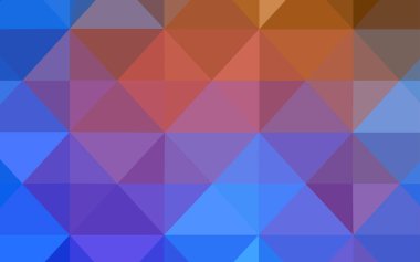 Açık mavi, sarı vektör soyut mozaik arka plan. Renkli resimde gradyan ile poligonal tarzı. Tamamen yeni bir tasarım sizin broşürü.