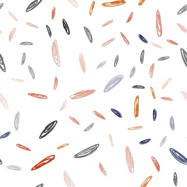 Açık mavi, kırmızı vektör sorunsuz şablon daireler ile. İllüstrasyon renkli soyut daireler parlayan ayarlanmış. Desen-ebilmek var olmak kullanılmış için güzel web siteleri.