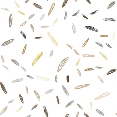 Koyu turuncu vektör daire şekilleriyle birlikte sorunsuz düzeni. Bulanık damla Glitter soyut Illustration yağmur. Reklam, poster, afiş, Web sitenizin için yeni tasarım.