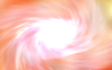 Samanyolu yıldız ile turuncu vektör doku ışık. Büyükayı yıldız ile modern soyut resim. Desen astronomi Web siteleri için.