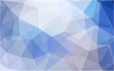 Hafif mavi vektör modern geometrik arka plan. Doku, yeni arka plan. Geometrik arka plan gradyan ile Origami tarzında. 