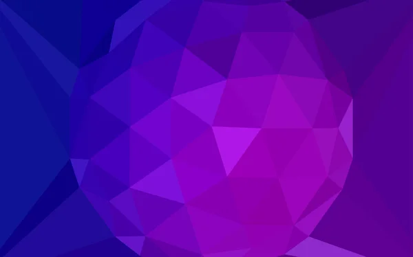 Dark Purple Vector Rosa Brillante Cubierta Triangular Con Una Gema — Vector de stock