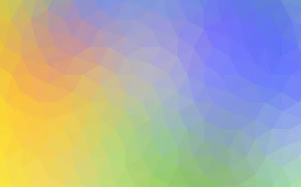 Lehké Barevné Vektorové Pozadí Abstraktní Polygonální Elegantní Světlé Polygonální Ilustrace — Stockový vektor
