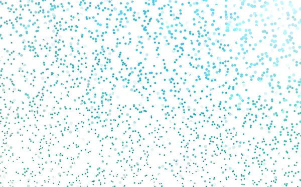 Açık Mavi, çemberlerden oluşan yeşil vektör çizimi. İşiniz için noktalı gradyan tasarımı. Renkli benekli yarım ton biçiminde yaratıcı geometrik arkaplan.