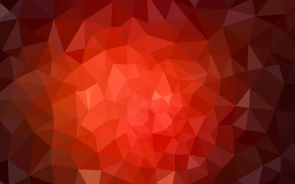 暗い赤ベクトル多角形の抽象的な背景 グラデーションでエレガントな明るい多角形の図 携帯電話の背景のテンプレート — ストックベクタ