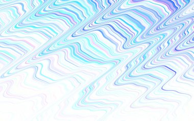 Düz çizgileri olan hafif Mavili vektör arkaplanı. Çizgilerle modern geometrik soyut çizim. Reklamınız, posteriniz, afişiniz için en iyi tasarım.