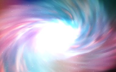 Açık yeşil, kırmızı vektör desen ile gece gökyüzü yıldız. Büyükayı yıldız ile modern soyut resim. Akıllı tasarım, iş reklam için.