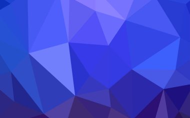 Hafif mavi vektör arka plan poligonal. Geometrik şekil gradyan ile Origami tarzında. Marka kitap için yeni şablon.