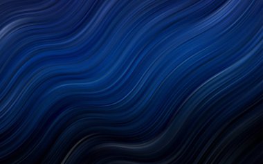 Çizgiler, oval koyu mavi vektör şablonu. Renkli resimde gradyan ile soyut mermer tarzında. Yeni bir doku için reklam, kitapçıklar, broşürler.