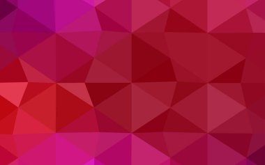 Işık gri vektör bulanık üçgen şablonu. Gradyan ile zarif parlak poligonal illüstrasyon. Poligonal tasarım web siteniz için kullanılabilir.