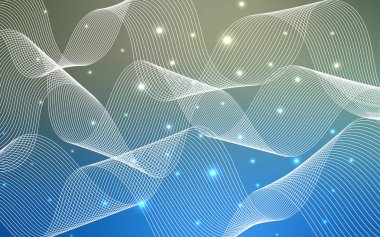 Koyu mavi vektör arka plan xmas konfeti ile. Konfeti renkli gradyan ile bulanık arka plan üzerinde. Şablon arka plan olarak kartpostal için kullanılabilir.