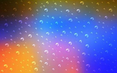 Işık çok renkli vektör doku diskler ile. Modern Soyut illüstrasyon renkli su ile bırakır. Desen-ebilmek var olmak kullanılmış için reklam, broşür sıvı.