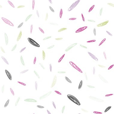 Işık çok renkli vektör daire şekilleri ile sorunsuz düzeni. Bulanık damla Glitter soyut Illustration yağmur. Reklam, poster, afiş, Web sitenizin için yeni tasarım.