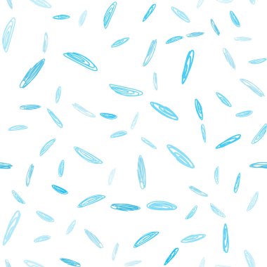 Hafif mavi vektör noktalar ile sorunsuz kapak. Bulanık damla Glitter soyut Illustration yağmur. Güzel tasarım, iş reklam için.