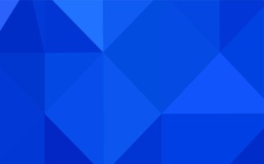 Hafif mavi vektör üçgen mozaik doku. Gradyan ile renkli soyut resimde. Tasarımınız için yeni bir doku.