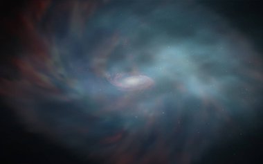 Samanyolu yıldızlı koyu mavi vektör dokusu. Bulanık arkaplandaki ve gradyanı olan uzay yıldızları. İş ilanınız için akıllı tasarım.