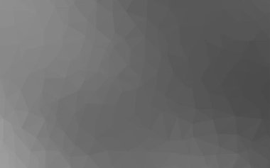 Işık gri vektör soyut mozaik arka plan. Gradyan ile zarif parlak poligonal illüstrasyon. Senin arka plan için dokulu deseni.